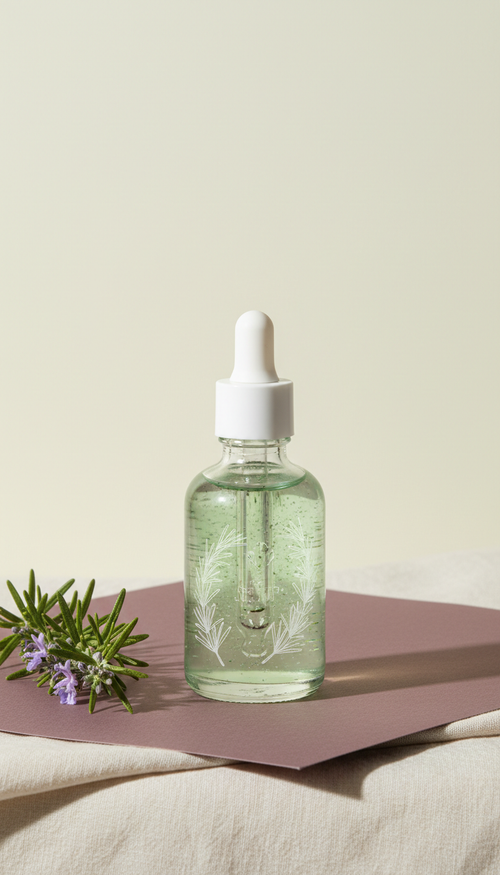Sérum capilar con romero antioxidante